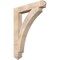 Ekena Millwork Thorton Arts & Crafts Smooth Bracket, Douglas Fir, 5 1/2"W x 36"D x 48"H BKT06X36X48THR03SDF - alternate 1